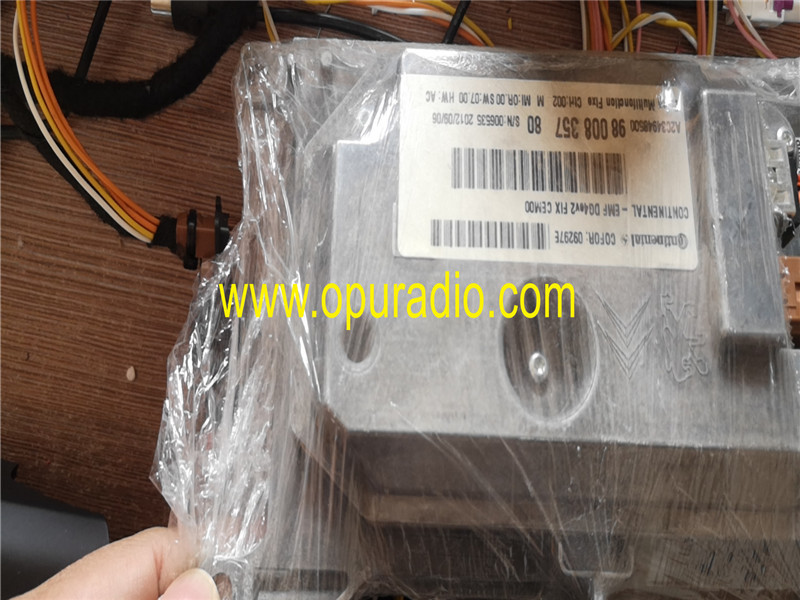 Display with Faceplate volume control for Test Citroen DS3 DS4 DS5 car navigation