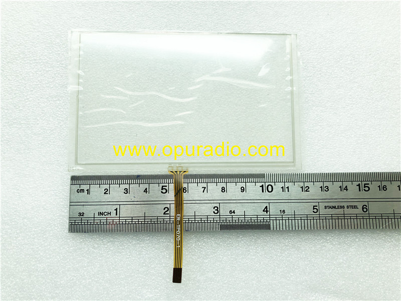 5INCH Touch Screen Digitizer for Fait Navigation DAIICHI Radio MOPAR P3000 DVD Player