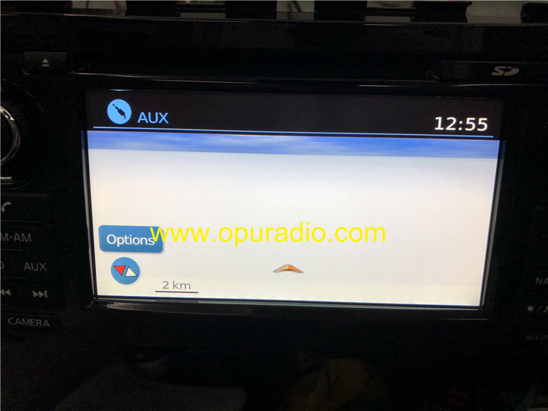 BOSCH RADIO 259153TP1A for 2013-2016 Nissan Altima car CD player Navigation GPS MAP Card GCC version