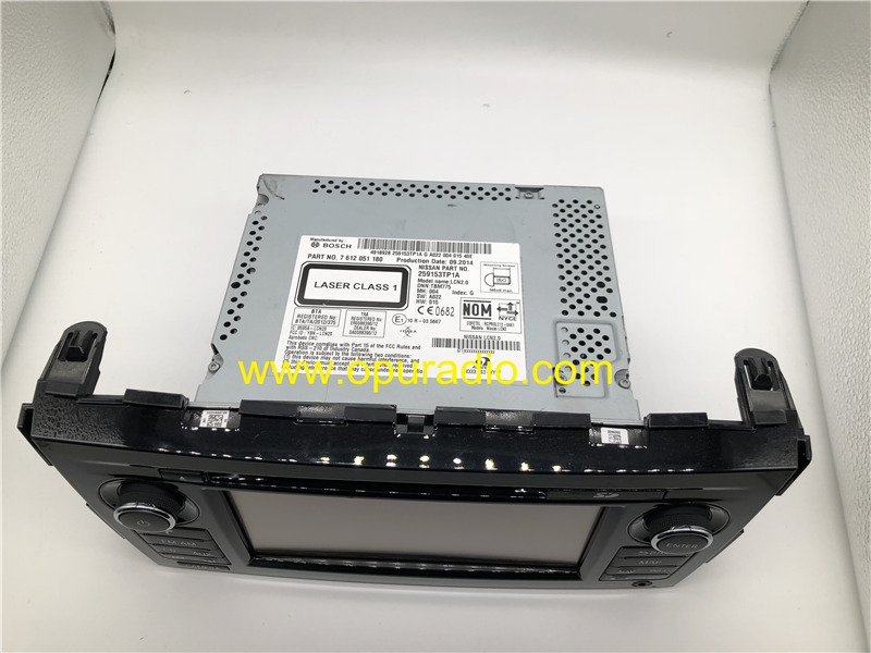 BOSCH RADIO 259153TP1A for 2013-2016 Nissan Altima car CD player Navigation GPS MAP Card GCC version