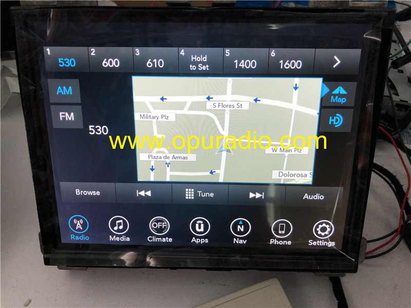 VP4R Touch Screen for 2017-2019 Jeep Chrsyler 300 DODGE SRT RAM 1500 2500 8.4 Uconnect car navigation