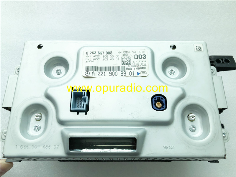 0263667008 Display Unit A2219008301 for 2010-2013 Mercedes S Class S550 S600 S63 CL550 AMG