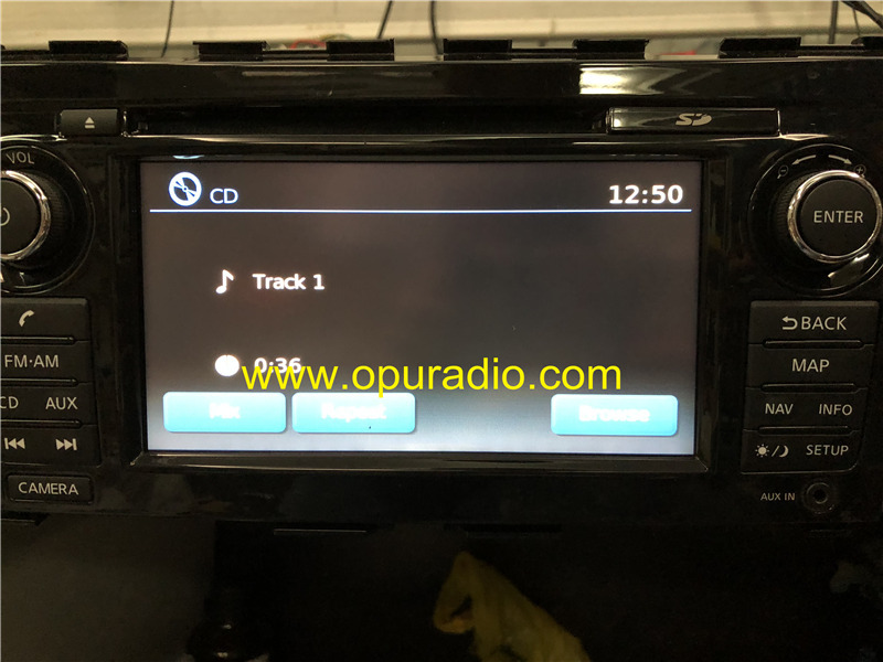 BOSCH RADIO 259153TP1A for 2013-2016 Nissan Altima car CD player Navigation GPS MAP Card GCC version