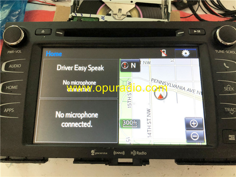 YEAP01D069 Data Board for 2015-2019 Toyota Highlander Sienna Tacoma 4Runner Panasonic HD Radio MAP GPS XM Navigation APPS