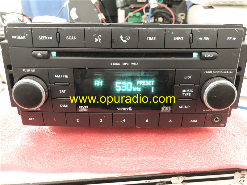 Wiring Tester for 2011-2013 Chrysler Dodge Jeep 6 DVD Single DVD Sirius Radio Low Speed Power on Bench
