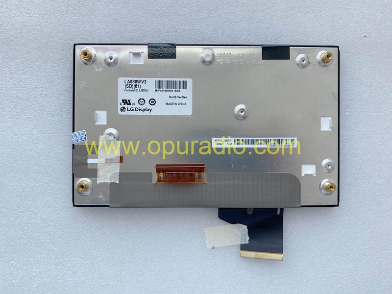 LA080WV3-SD01 LG Display with Touch Screen Digitizer for Hyundai KIA car Navigation Europe Version