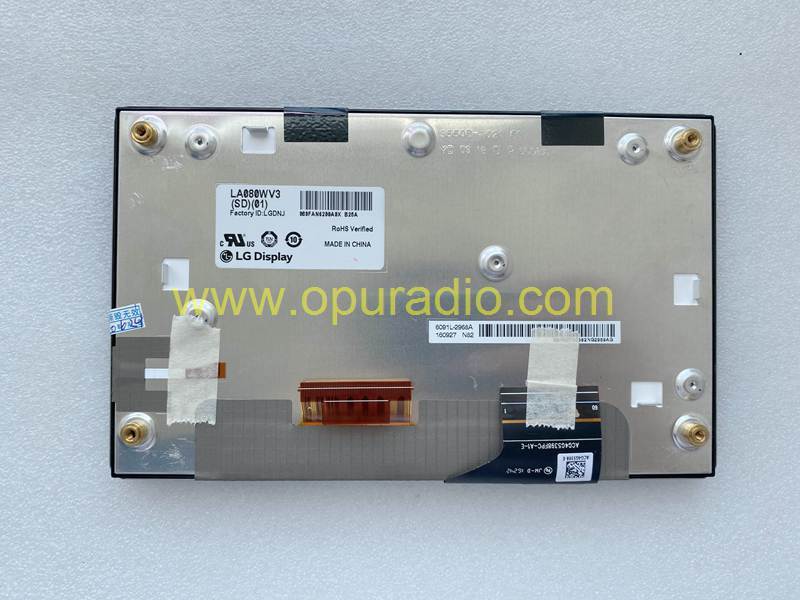 LA080WV3-SD01 LG Display with Touch Screen Digitizer for Hyundai KIA car Navigation Europe Version
