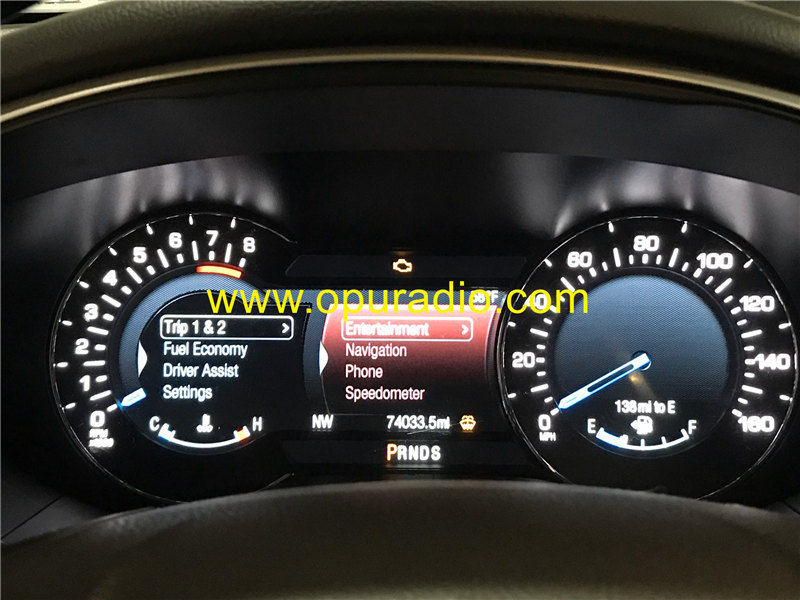 2019 2020 Ford Lincoln Mustang Speedometer Cluster Dash Instrument tester power on bench