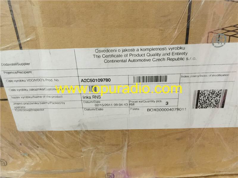 Continental RNS510 Radio Navigation HDD LED DVD Player for VW Golf Passat Tiguan Skoda Navi radio