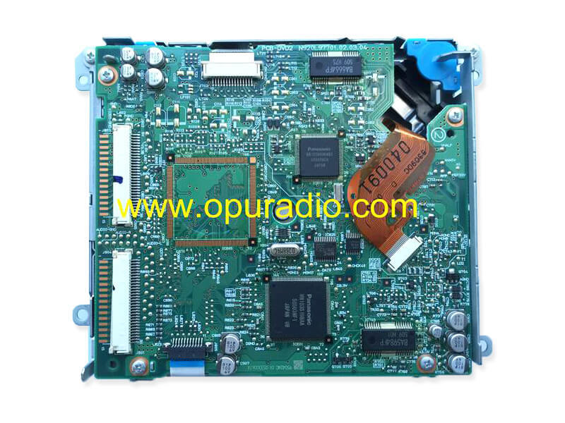 Mitsubishi single DVD drive loader deck mechanism with 2 white connectors PCB-DVD2 for Volvo XC90 XC60 car navigation DVD Rom audio radio Media MAP GP