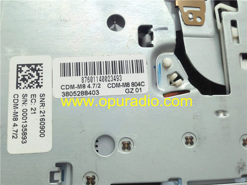 CDM-M8 4.7/2 CD loader deck for HARMAN BECKER HB 9544 CI 928324901 BMW CIC RADIO E84 E87 E90 E91 E92 X5 E70 ECE