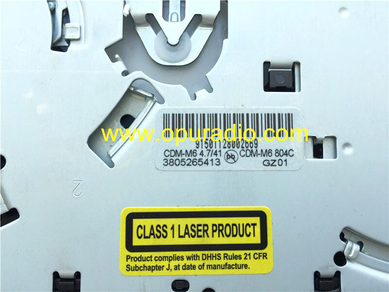 CDM-M6 4.7/41 single CD drive loader Exact PCB for 2006-2013 Harley-Davidson Motorcycle 86160-06 Radio FLH Touring Harman Kardon BE7680