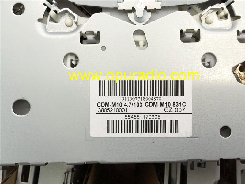 CDM-M10 4.7/103 single CD Drive for 13-15 BMW F30 F31 F32 F36 F34GT F20 F21 F25 X3 F45 F46 F48 1er 3er 5er Magneti Marelli NAV ECE VW Radio