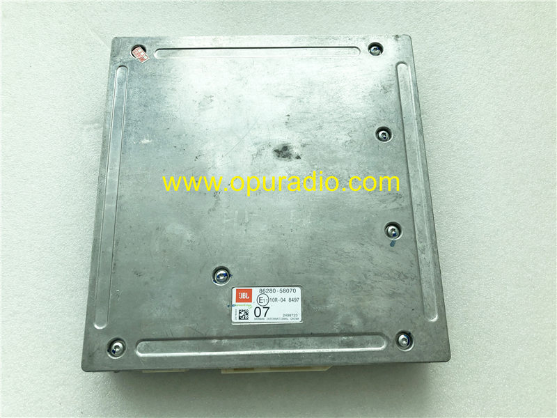 86280-58070 JBL MOST AMP HARMAN Amplifier for 2018 Toyota Avalon car audio radio