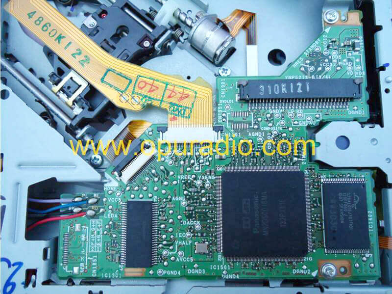 Pioneer DVD loader mechanism for Lexus LX570 Honda DVD Toyota car audio Navigation