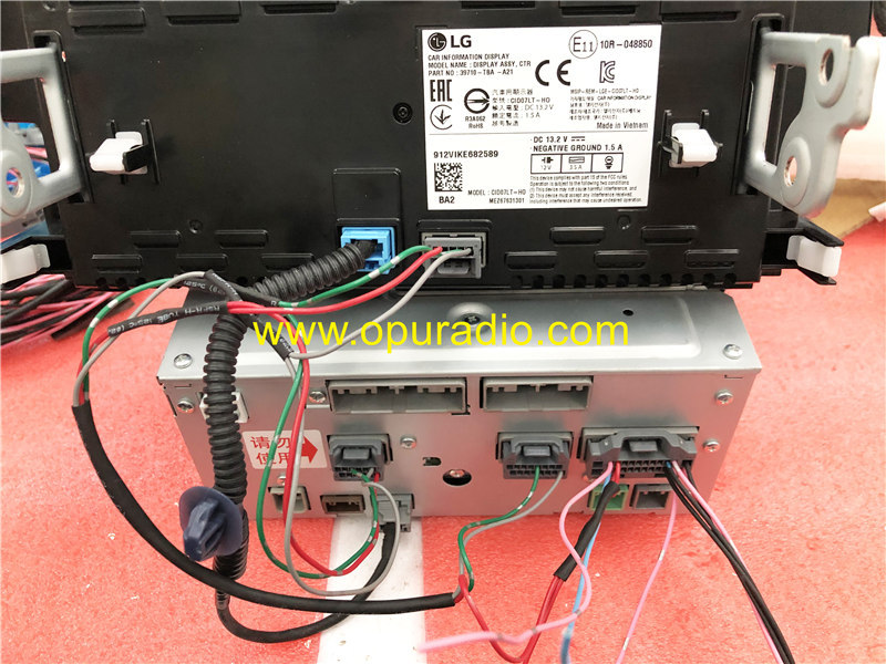 Wiring Tester for 2016-2018 Honda Civic Navigation Display Touch screen radio power on Bench