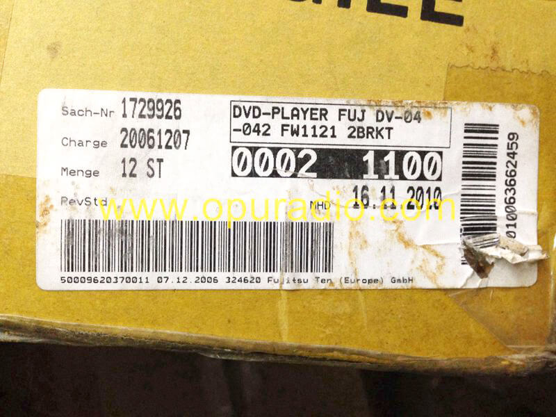 Fujitsu Ten dvd mechanism DV-04-044 DV-04 Loader for Mercedes Jeep BMW AUDI MIMI BMW M-ASK2 car dvd navigation