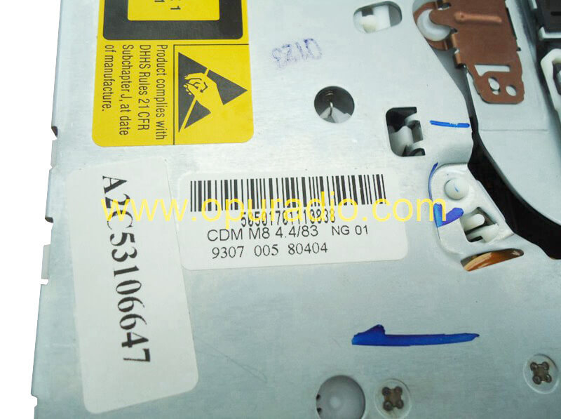 Philips CD loader mechanism CDM-M8 4.4/83 for BMW E90 3 series 318i 320i 325I RADIO professional CD RCD200 RCD205 VW car radio
