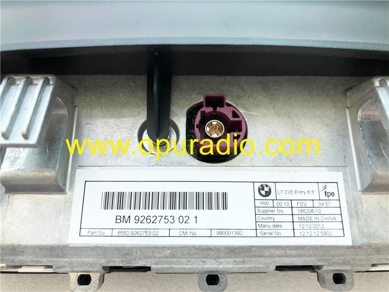 BM 9237538 INFORMATION DISPLAY 6.5inch Monitor for 12-15 BMW 2 Series M2  F22 F23 F87 F20 F21 9262751