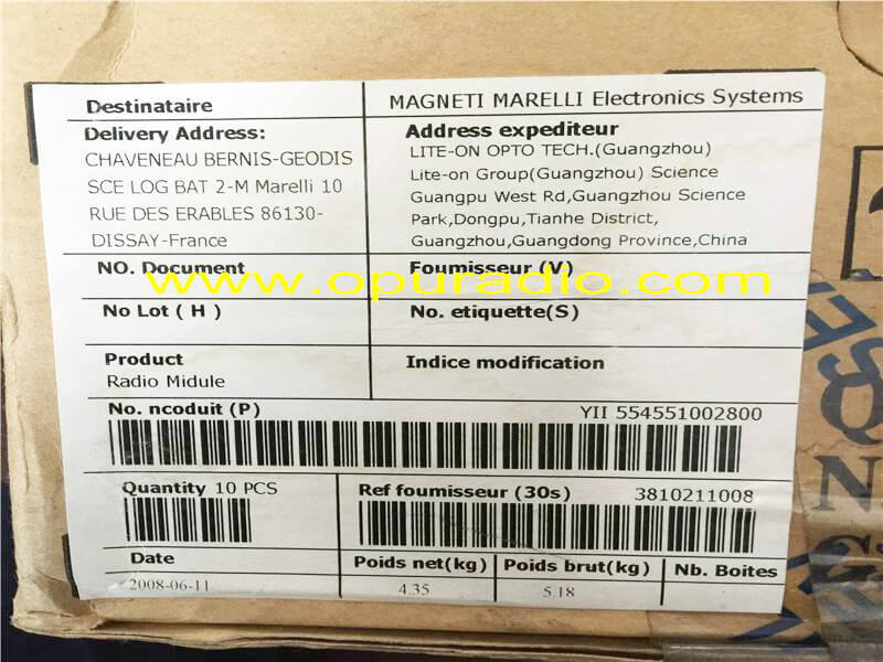 TSD-200M2 DVD Drive Loader Mechanism Deck for MAGNETI MARELLI RT4 RT5 RT5-01 Navigation radio Peugeot 407 Citreon REP3 CD car Audio