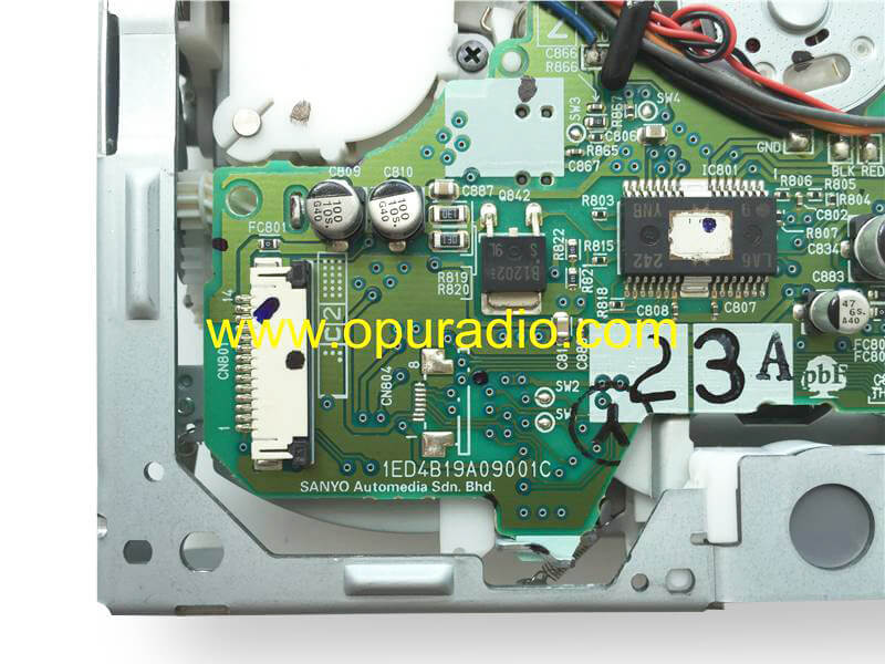 Sanyo Automedia single CD loader SF-C250 mechanism for Mazda Ford car radio audio sound system