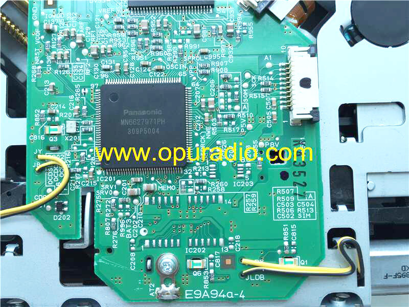 Panasonic CD Drive loader mechanism for 2010 2011 GMC Terrain Equinox Camaro Chevrolet Cruze Chevy Buick Lacrosse Regal Cadillac SRX