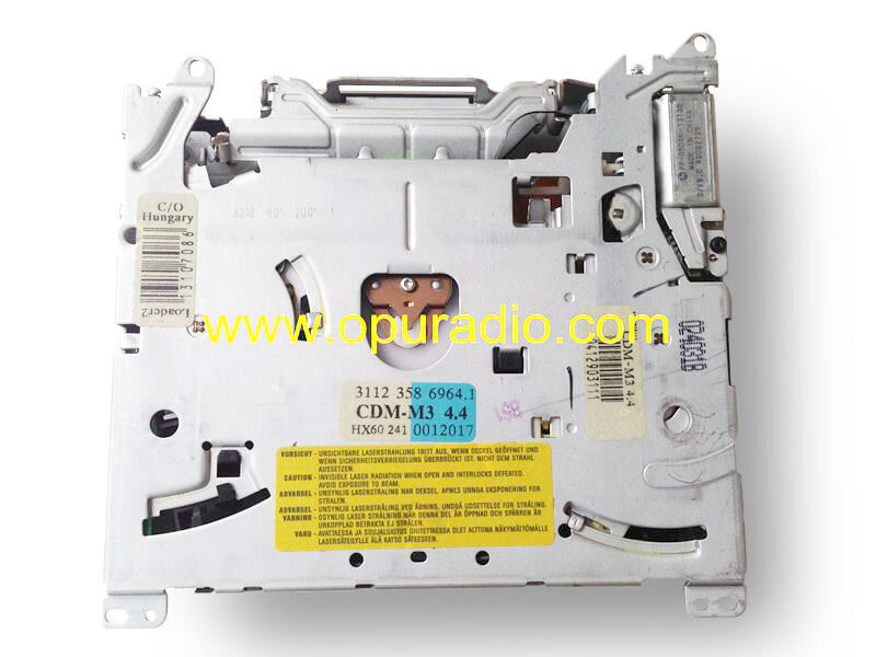 CDM-M3 4.4 CDM-M3 4.4/7 Philips single CD drive loader deck mechanism VDO for Cadillac CTS 2003 car CD radio