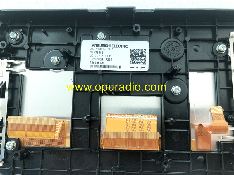 Mitsubishi Display AA070MG03 Touch Screen for 2017 2018 PORSCHE Cayenne S Turbo Macan 958 PCM4.0 NAV 7P5919608 606D 607D