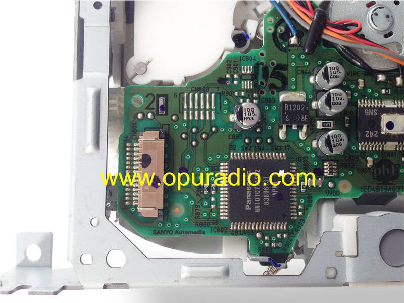 SANYO Automedia single CD drive loader deck mechanism for Mazda 3 BBM566AR0 14792746 2010-2012 car radio