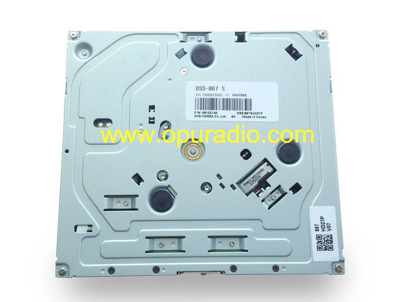 Korea DVS DSS-867 S DVD loader drive deck mechanism without PCB for roof rear seat car DVD player audio video