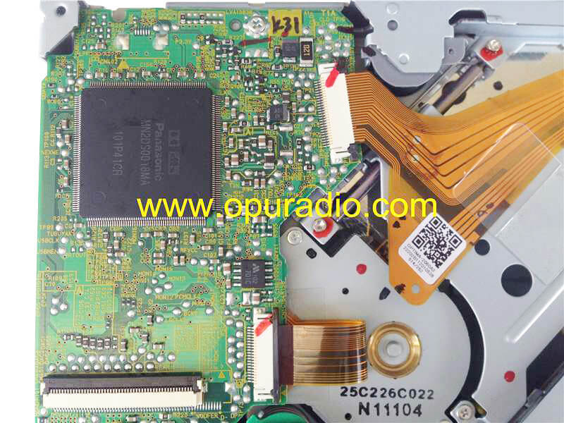 Mitsubishi single DVD drive loader deck mechanism OPTIMA-2060A3 A2 A1 C3 C2 C1 for Chrysler Dodge Jeep Honda Subaru car HDD audio radio