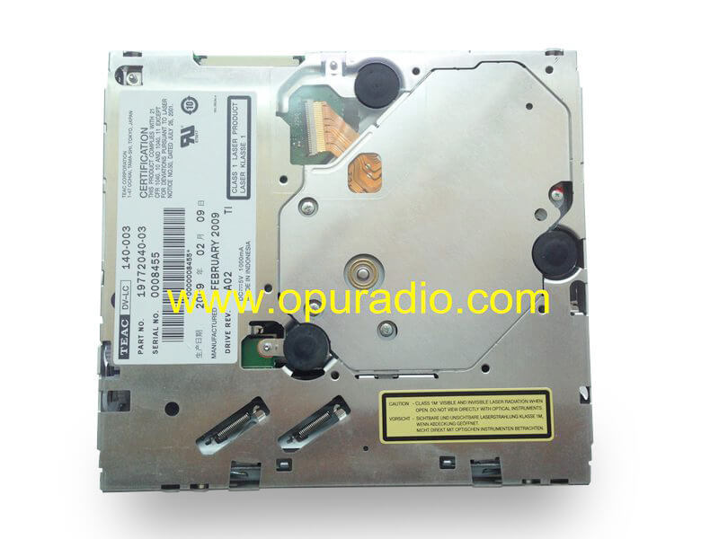 Teac DV-LC140 Slot Loading DVD player drive 19772040 loader deck mechanism for GM chevy Buick car navigation radio