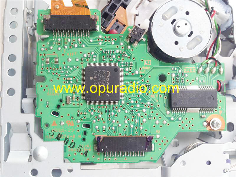Toyota PT546-52121 T1816 pioneer single CD drive loader mechansim deck for Yaris car radio HD WMA MP3 Bluetooth tuner 2010-2013