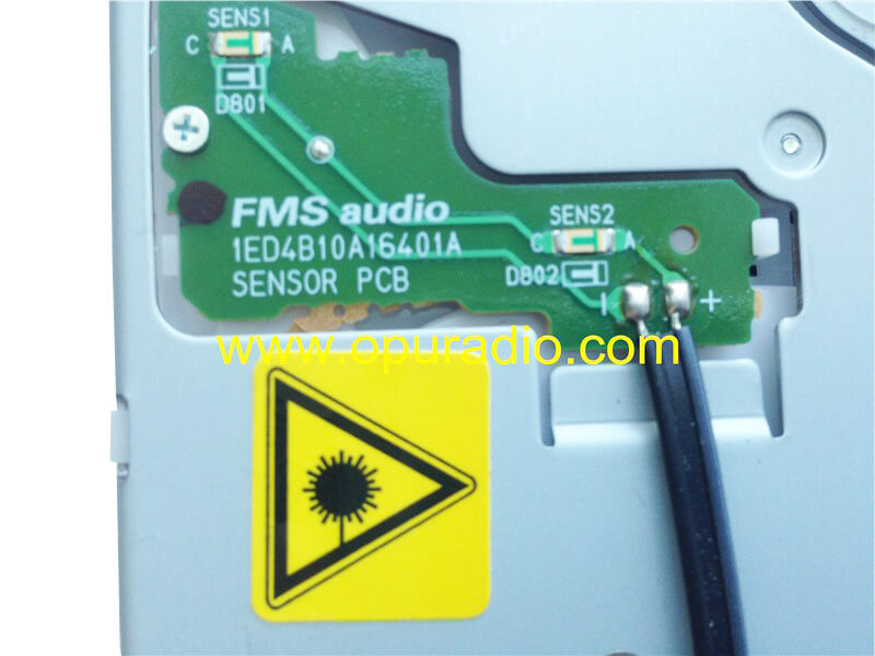 FMS audio single CD drive loader mechanism deck for Mazda 2 Anno 2003-2007 MX-5 MX-2 Miata 2002-2005 Tribute MPV Cassette player car radio