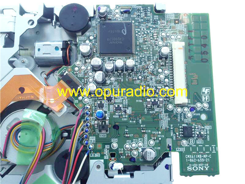 FoMoCo single CD drive loader deck mechanism KSS-1000E for Sony CD132 Radio CD play MP3 CDX-FS132 Ford C-Max Focus Mondeo Audio System 5S7T-18C8