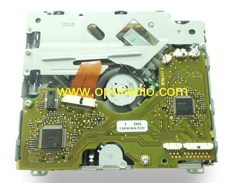Philips single CD drive loader deck mechanism CDM-M3 8.7/2 for Renault Clio II 2003 carmat RX4 system CD navigation GPS radio