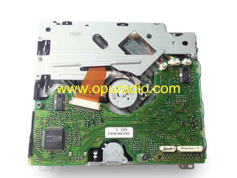 Philips CDM-M6 4.8/4 single CD drive loader deck mechanism for BMW 5 Series 523i E60 E61 Harman Becker M-ASK 2 65.12-9131710 2007 2008 Mercedes W211