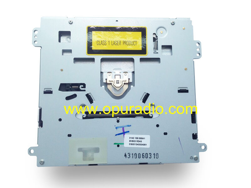 SVS03 RD45 Single CD drive loader deck mechanism for Peugeot RD45 MP3 Bluetooth 207 307 308 3008 Citreon C2 C4 car CD radio