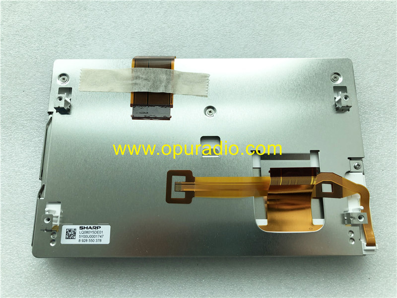 LQ080Y5DE01 with Touch Screen for 2016 LAND ROVER RANGE ROVER EVOQUE L405 L494 JUGUAR MK4 Bosch Display car Navigation