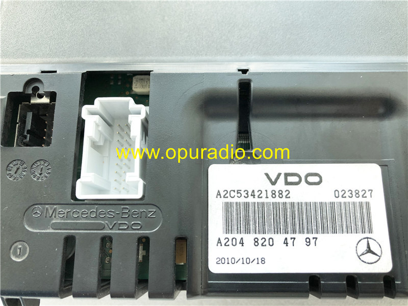 A2048204797 Display for 2008-2011 Mercedes W204 C300 C350 C250 Dashboard Navigation Info Screen Monitor