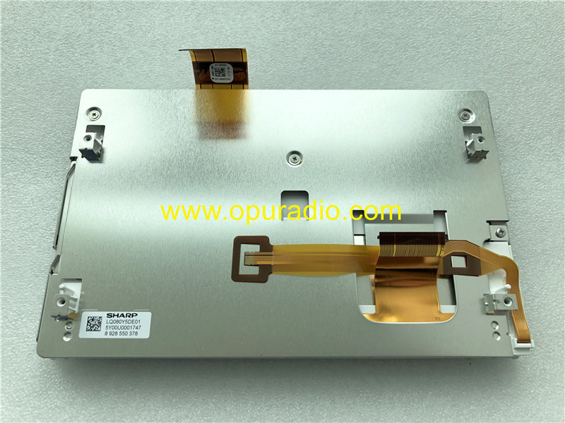 LQ080Y5DE01 with Touch Screen for 2016 LAND ROVER RANGE ROVER EVOQUE L405 L494 JUGUAR MK4 Bosch Display car Navigation