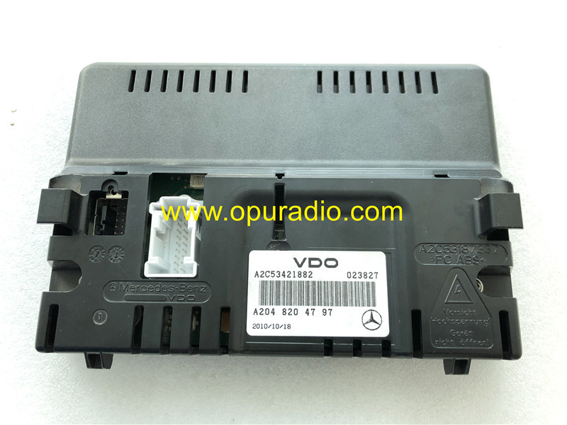 A2048204797 Display for 2008-2011 Mercedes W204 C300 C350 C250 Dashboard Navigation Info Screen Monitor