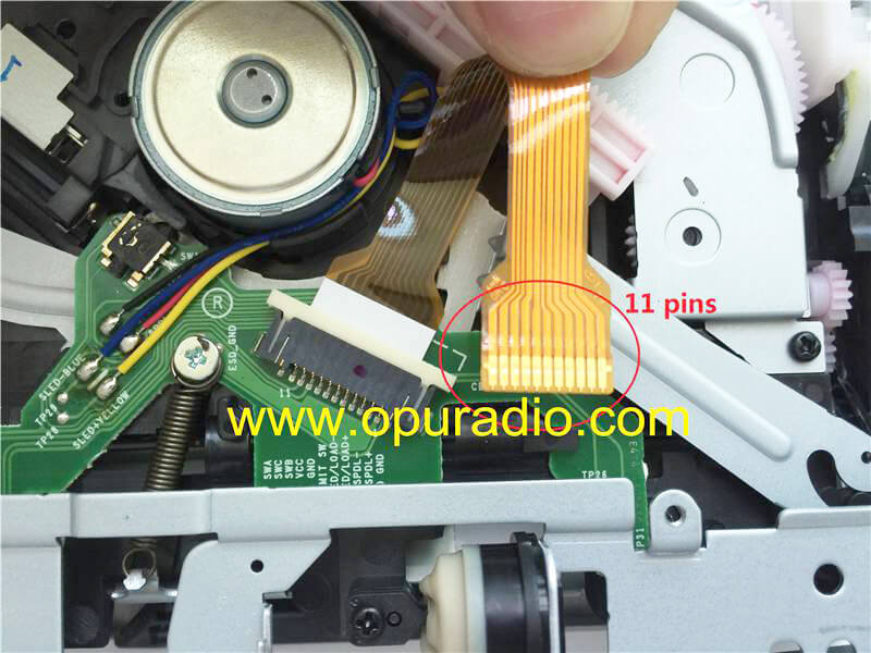 Alpine DP33U single CD drive loader deck mechanism for Mercdes A B C CLASS VIANO VITO SPRINTER MN2830 MN2840 MN2850