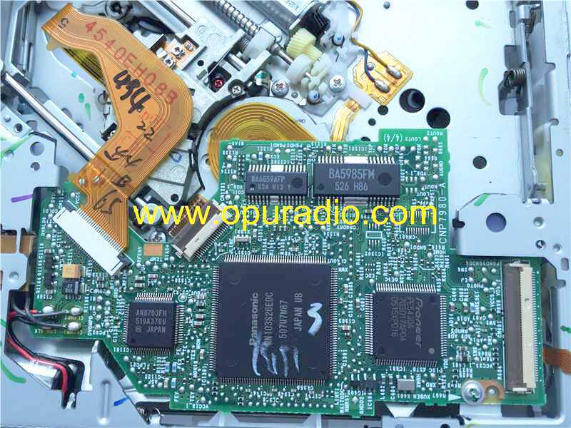 Pioneer single DVD deck loader mechanism drive exact PCB CNP7980-A for GM Linclon 2007 2008 Ford Edge Taurus Expedition F150 Escape SUV MERCURY Chevy