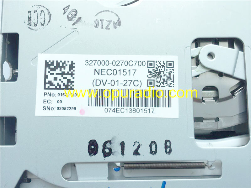 DV-01-27C DVD Drive loader deck mechanism for Becker BE6313 BE6355 BE6381 Navigation Audi MMI 2G A8 2004-2009 4E0 919 887 A6 S6 Q7 MAP