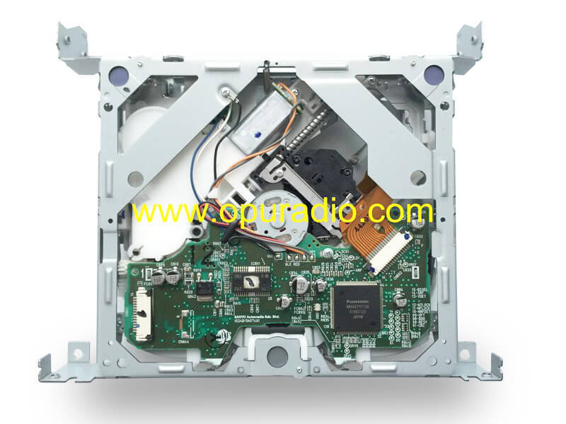 SANYO Automedia Single CD Drive Loader deck mechanism PCB 1ED4B9A07401 for 2009 Mazda 3 Car Radio AM FM CD player Audio Media MP3 14799966 Part BDA7 6