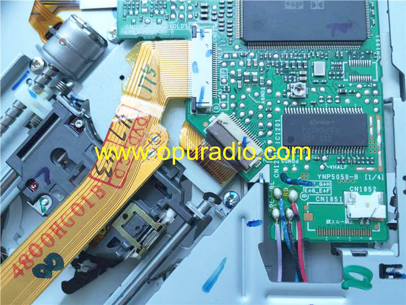 Pioneer single DVD drive loader deck mechanism CXK6631 for PIONEER AVIC-F900BT AVIC-F90BT AVH-P5100DVD AVH-P5000DVD AVH-P4000DVD car CD DVD
