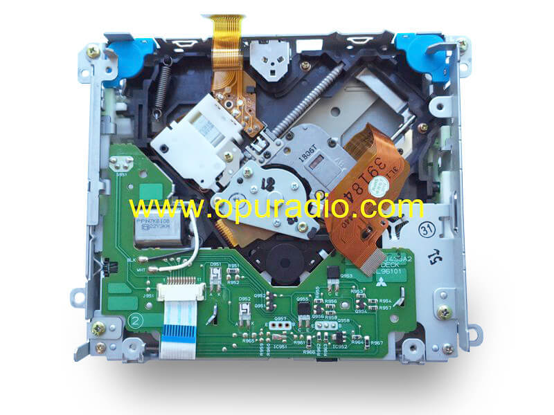 Delphi Delco Electronics single CD/DVD drive loader without PCB for Volvo 2003-2007 Cadillac CTS CD/DVD Navigation MP3 OEM GPS Audio radio