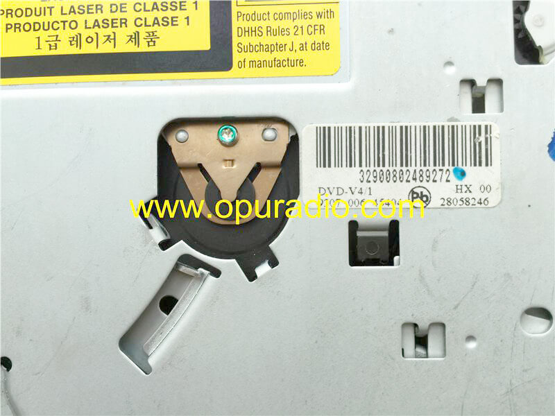 DVD-V4/1 single DVD drive loader deck mechanism exact PCB for 2007-2009 GMC Acadia Navigation unit Buick Enclave Delphi 28086251 DELCO Electronics 258