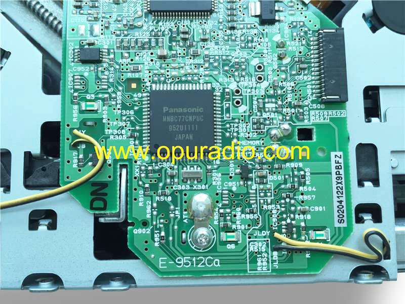 Matsushita sinlge CD drive mechanism E-9512C 14Pin for 2009-2012 Nissan Sentra 28185 ZT50B CD player